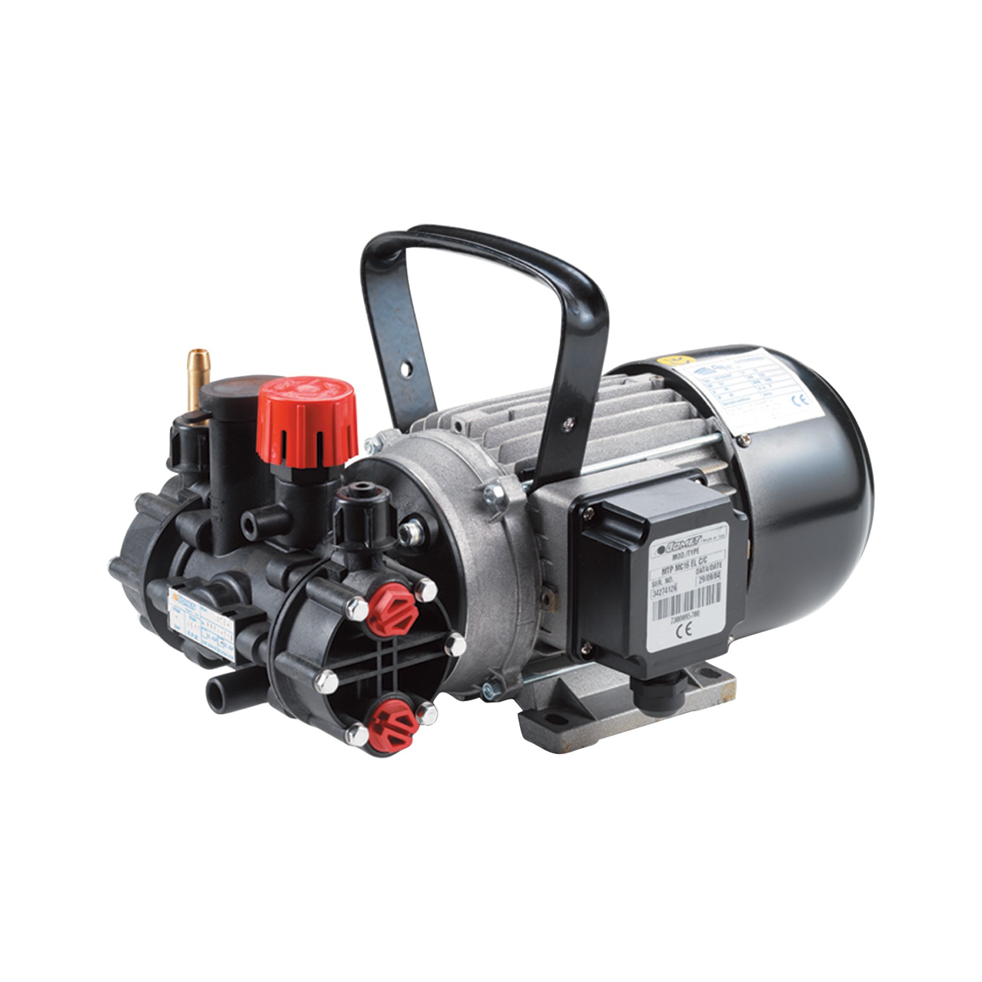 Comet Diaphragm Pump With 12 Volt Motor — 3 5 Gpm 100 Psi Model Mc16 12v Northern Tool